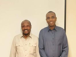 Gudoomiyaha Baarlamaanka Dowlad Goboleedka Galmudug Mohamed Gacal ayaa maanta Booqasho iyo salaan ugu tagay Raiisal wasaaraha dhawaan uu magacaabay Madaxweynaha JFS